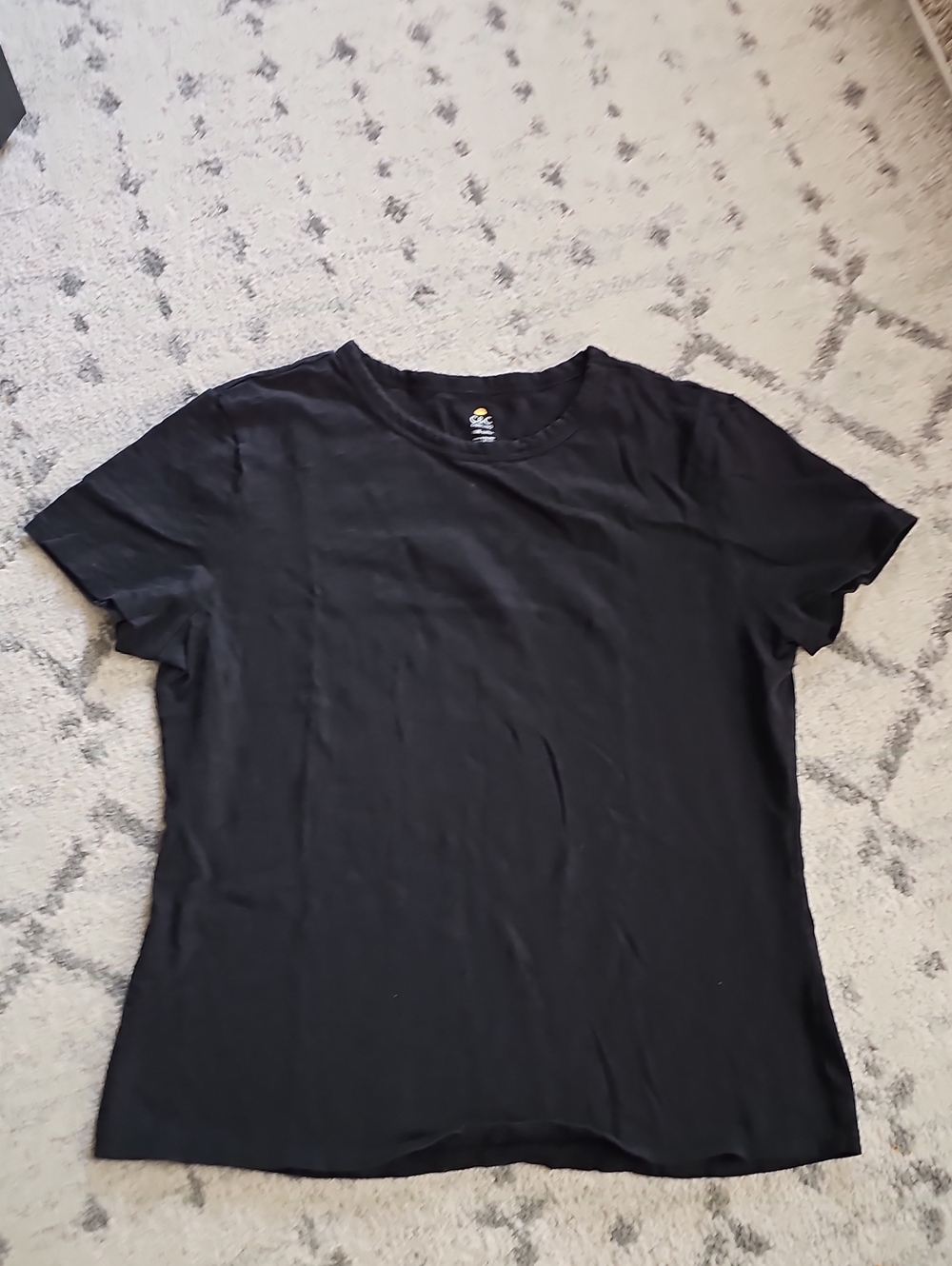 C&C California Black Short Sleeve Crewneck Tee - Women